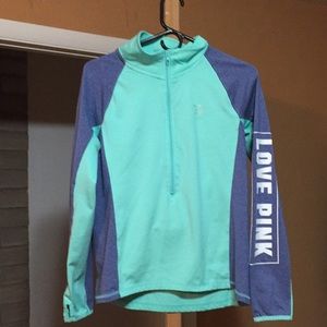 Victoria’s Secret Pink Medium Half Zip Pullover
